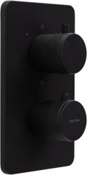 Встраиваемый смеситель для ванны Allen brau Priority 5.31314-31, черный матовый