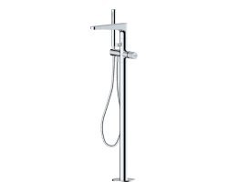 Напольный смеситель для ванны Wasserkraft Mosel 4600 4621 с лейкой, хром