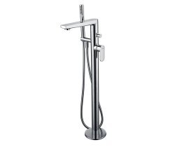 Напольный смеситель для ванны Wasserkraft Dinkel 5800 5821 с лейкой, хром