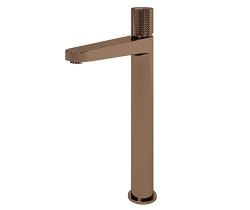 Смеситель для раковины Wasserkraft Paar 8803H, розовое золото глянцевое