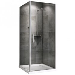 Душевой уголок Abber Sonnenstrand AG04060-S100 60x100 распашной, профиль хром