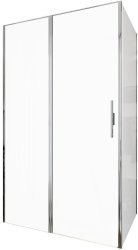 Душевой уголок Allen Brau Priority 3.31007.00+3.31019.00 120x100 распашной, профиль хром