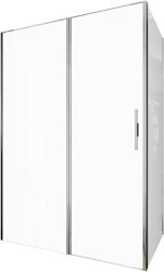 Душевой уголок Allen Brau Priority 3.31010.00+3.31019.00 140x100 распашной, профиль хром