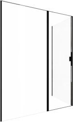 Душевой уголок Allen Brau Priority 3.31039.BBA+3.31048.BBA 160x100 распашной, профиль черный