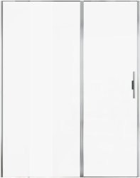 Душевая дверь Allen Brau Priority 3.31037.00 160x200 распашная, профиль хром