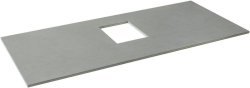 Столешница Allen Brau Infinity 1.21012.G 100x46 из керамогранита, графит