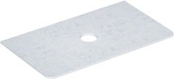 Столешница Allen Brau Paris 1.36014.AL 80x46 из искусственного камня, альба