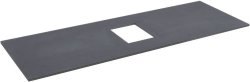 Столешница Allen Brau Priority 1.31012.GR-S 120x41 из керамогранита, графит