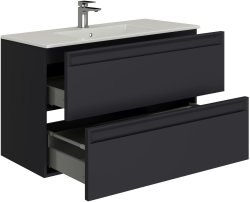 Тумба под раковину Allen Brau Eclipse 1.E1002.AM 80x46 2.0 антрацит матовый