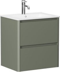 Тумба под раковину Allen Brau Gravity 1.370008.CGM 60x45 олива матовая