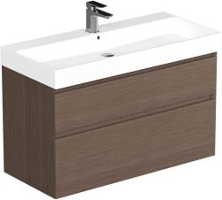 Тумба под раковину Allen Brau Infinity 1.210027.NO 100x43 дуб