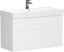 Тумба под раковину Allen Brau Infinity 1.210027.WM 100x43 белый матовый