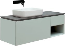 Тумба под раковину Allen Brau Infinity 1.21006.PWM 120x45 L папирус матовый