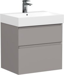 Тумба под раковину Allen Brau Infinity 1.210024.PGM 60x43 платина матовый