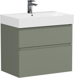 Тумба под раковину Allen Brau Infinity 1.210025.CGM 70x43 олива матовая