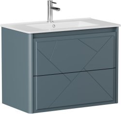 Тумба под раковину Allen Brau Paris 1.360001.BGM 80x46 синий матовый