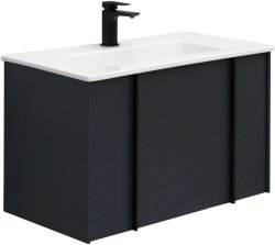 Тумба под раковину Allen Brau Reality 1.32005.AM 80x46 антрацит матовый