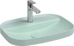 Накладная раковина Allen Brau Fantasy 4.11034.MT 55x40, зеленая матовая