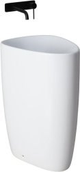 Напольная раковина Allen Brau Infinity 4.21016.20 43x58, белая глянцевая