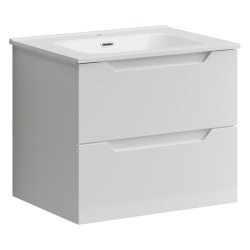 Тумба под раковину Sancos Norma 2.0 NR2.060W 60x45 подвесная, белый глянец