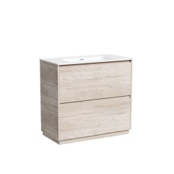 Тумба под раковину Sancos Libra Floor LB90FEG 90x45 напольная, дуб галифакс натуральный