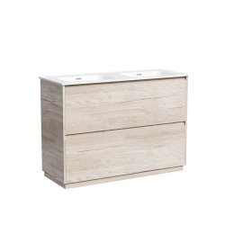 Тумба под раковину Sancos Libra Floor LB120F-2EG 120x45 напольная, дуб галифакс натуральный