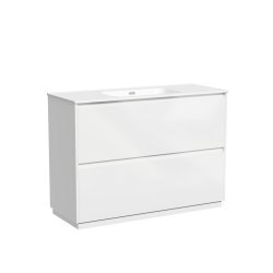 Тумба под раковину Sancos Libra Floor LB120F-1W 120x45 напольная, белый глянец