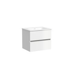 Тумба под раковину Sancos Urban UR60W 60x45 подвесная, белый глянец