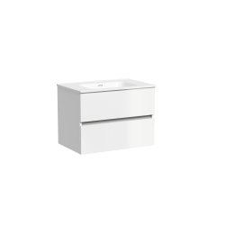 Тумба под раковину Sancos Urban UR70W 70x45 подвесная, белый глянец