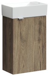 Тумба под раковину Sancos Mini MN35ECHR 35.5x20.5 дуб чарльстон