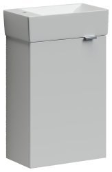 Тумба под раковину Sancos Mini MN35WL 35.5x20.5 белый глянец