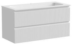 Тумба под раковину Sancos SNOB T SNT100W 99.5x44.5 белый матовый