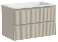 Тумба под раковину Sancos SNOB T SNT80CE 80x44.5 бежевый матовый