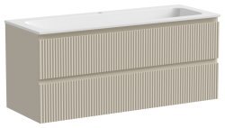 Тумба под раковину Sancos SNOB R SNR120CE 119.5x44.5 бежевый матовый
