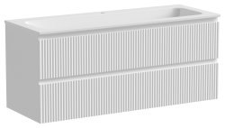 Тумба под раковину Sancos SNOB R SNR120W 119.5x44.5 белый матовый