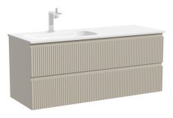 Тумба под раковину Sancos SNOB R SNR120LCE 119.5x44.5 бежевый матовый