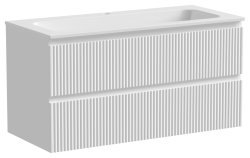 Тумба под раковину Sancos SNOB R SNR100W 99.5x44.5 белый матовый