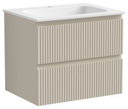 Тумба под раковину Sancos SNOB R SNR60CE 60x44.5 бежевый матовый