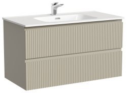 Тумба под раковину Sancos SNOB R SNR90CE 90x44.5 бежевый матовый
