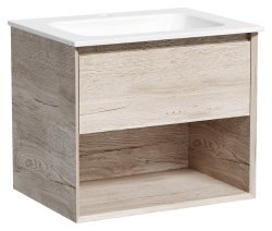 Тумба под раковину Sancos Marmi 1.0 MR1.060EG 60x44.5 дуб галифакс натуральный