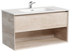 Тумба под раковину Sancos Marmi 1.0 MR1.090EG 90x44.5 дуб галифакс натуральный