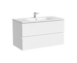 Тумба под раковину Sancos FOLK FL90W 90x44.5 белый матовый