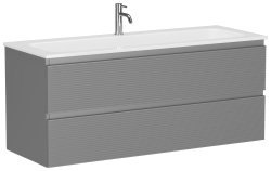 Тумба под раковину Sancos FOLK FL120ES 119.5x44.5 мягкий серый