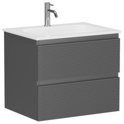 Тумба под раковину Sancos FOLK FL60GS 60x44.5 темный серый