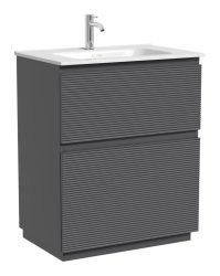 Тумба под раковину Sancos FOLK Floor FL70FGS 70x44.5 темный серый