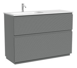 Тумба под раковину Sancos FOLK Floor FL120FLES 119.5x44.5 мягкий серый