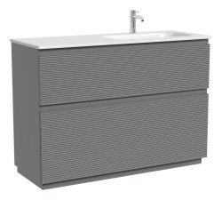 Тумба под раковину Sancos FOLK Floor FL120FRES 119.5x44.5 мягкий серый