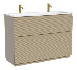 Тумба под раковину Sancos FOLK Floor FL120FCP 119.5x44.5 капучино матовый