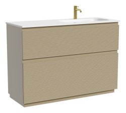 Тумба под раковину Sancos FOLK Floor FL120FRCP 119.5x44.5 капучино матовый