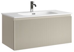 Тумба под раковину Sancos SNOB R 1.0 SNR1.090CE 90x44.5 бежевый матовый
